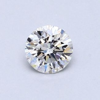 0.51 Carat Round E VS2 VG EX GIA Natural Diamond