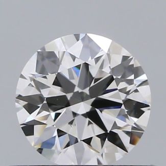 0.43 Carat Round G VS2 EX VG GIA Natural Diamond