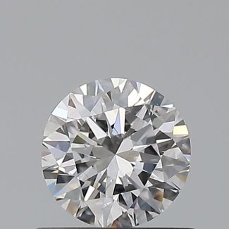 0.5 Carat Round E SI1 EX VG GIA Natural Diamond