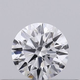 0.24 Carat Round D VS2 EX VG GIA Natural Diamond