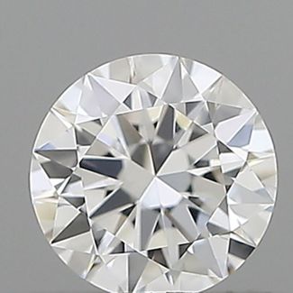 0.27 Carat Round D VVS2 EX GIA Natural Diamond