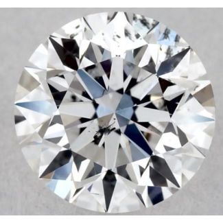 0.32 Carat Round E SI1 EX GIA Natural Diamond