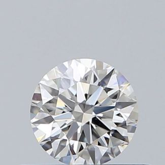 0.35 Carat Round H VS2 EX GIA Natural Diamond