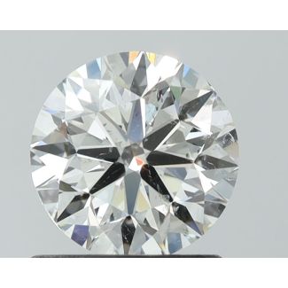 1.0 Carat Round H SI1 EX VG IGI Natural Diamond