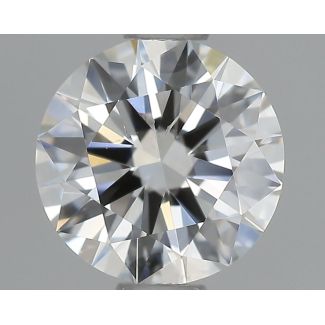 0.7 Carat Round H SI1 EX GIA Natural Diamond