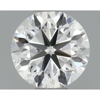 0.5 Carat Round D SI1 VG EX GIA Natural Diamond