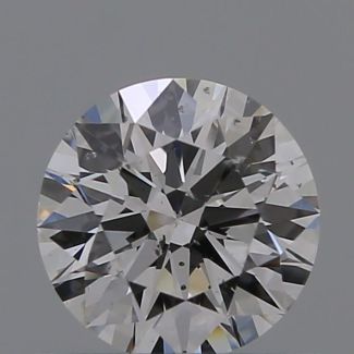 0.5 Carat Round E SI1 EX GIA Natural Diamond