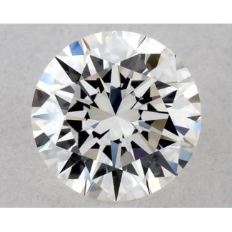 0.33 Carat Round G VVS2 EX GIA Natural Diamond