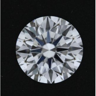 0.31 Carat Round F SI1 EX GIA Natural Diamond