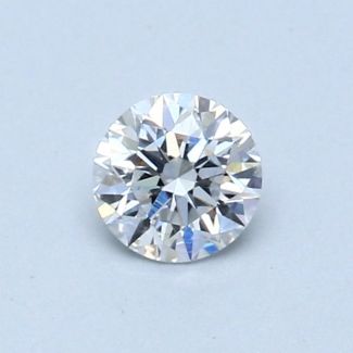 0.37 Carat Round D VS2 VG GIA Natural Diamond