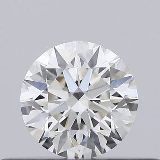 0.26 Carat Round H VS2 EX GIA Natural Diamond