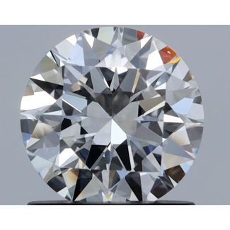 1.0 Carat Round F VS1 EX GIA Natural Diamond