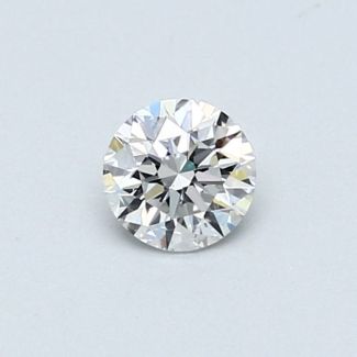 0.35 Carat Round D SI1 VG GIA Natural Diamond