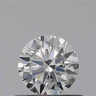 0.40 Carat Round G SI1 EX VG GIA Natural Diamond