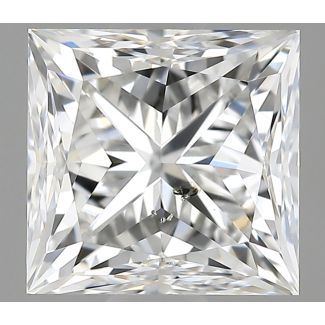 1.0 Carat Princess F SI2 - VG GD GIA Natural Diamond