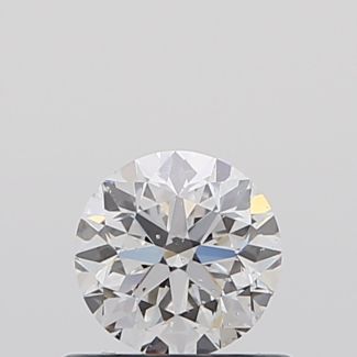 0.50 Carat Round D SI1 VG EX GIA Natural Diamond