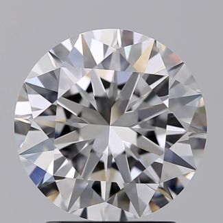 2.00 Carat Round D VVS1 EX GIA Natural Diamond