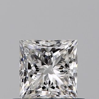 0.50 Carat Princess E VS1 - EX VG GIA Natural Diamond