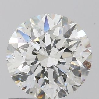 0.94 Carat Round E SI2 EX GIA Natural Diamond