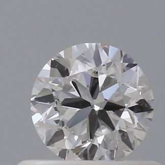 0.50 Carat Round D VS2 GD EX GIA Natural Diamond