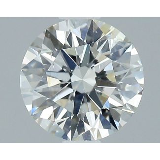 0.7 Carat Round F SI1 EX GIA Natural Diamond