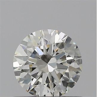 0.50 Carat Round H IF EX IGI Natural Diamond