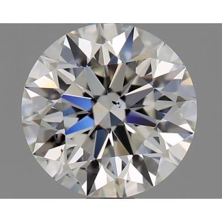 1.13 Carat Round H VS2 EX GIA Natural Diamond