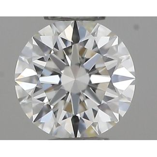 0.31 Carat Round G VVS1 EX IGI Natural Diamond