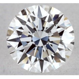 0.4 Carat Round D VVS2 EX VG GIA Natural Diamond