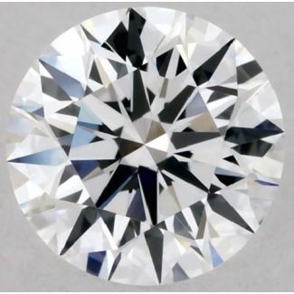 0.46 Carat Round D VVS1 EX GIA Natural Diamond