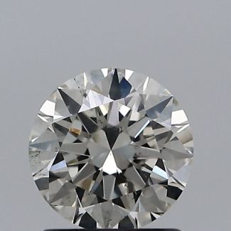 1.01 Carat Round J SI2 EX GIA Natural Diamond