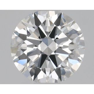 0.5 Carat Round E SI1 EX GIA Natural Diamond