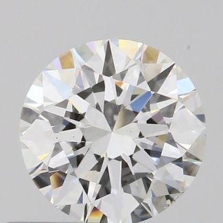 0.5 Carat Round E VS2 EX GIA Natural Diamond