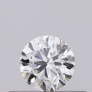 0.23 Carat Round F SI1 VG EX GIA Natural Diamond