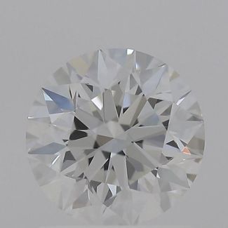 0.90 Carat Round F VVS1 EX GIA Natural Diamond