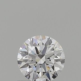 0.5 Carat Round D VS2 EX GIA Natural Diamond