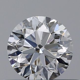 0.46 Carat Round G VVS2 VG EX GIA Natural Diamond