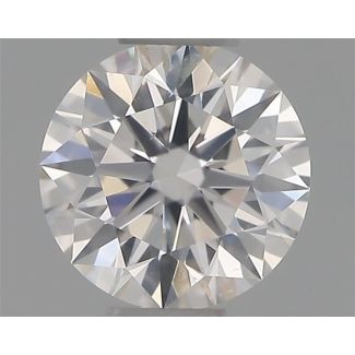 0.31 Carat Round F SI2 EX GIA Natural Diamond