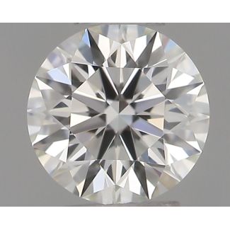 0.31 Carat Round H VVS1 EX IGI Natural Diamond