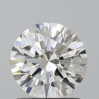 1.21 Carat Round H VVS1 EX GIA Natural Diamond