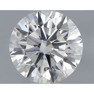 0.41 Carat Round G VS1 EX VG GIA Natural Diamond