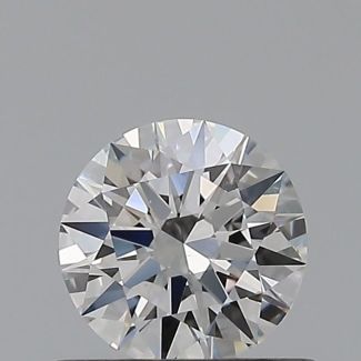 0.5 Carat Round E VS2 EX GIA Natural Diamond