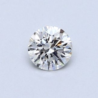 0.43 Carat Round G VVS1 EX VG GIA Natural Diamond