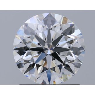 1.3 Carat Round E VS1 EX GIA Natural Diamond