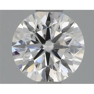 0.50 Carat Round E SI1 EX IGI Natural Diamond