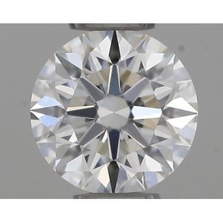 0.33 Carat Round F VS1 EX IGI Natural Diamond