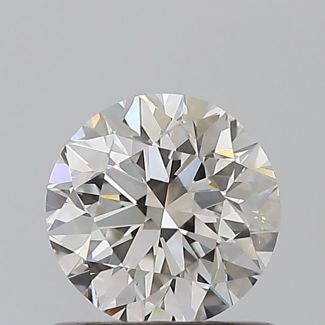 0.7 Carat Round H SI1 VG EX GIA Natural Diamond