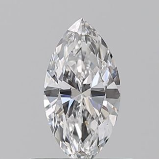 0.5 Carat Marquise D VVS1 - EX VG GIA Natural Diamond