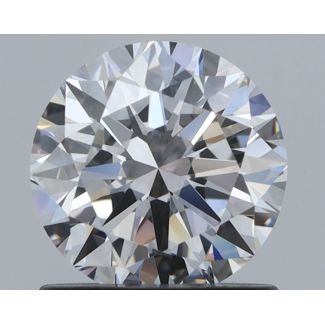 1.01 Carat Round D VVS2 EX GIA Natural Diamond