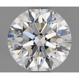 0.80 Carat Round G VS2 EX GIA Natural Diamond